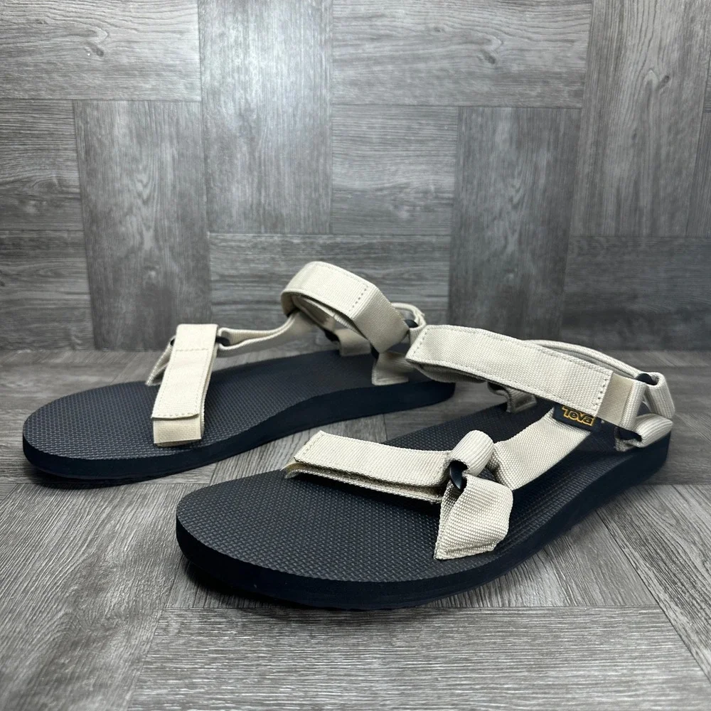 Teva‎ Original Universal Sandals Mens 11 Sesame Tan Strappy Outdoor NEW